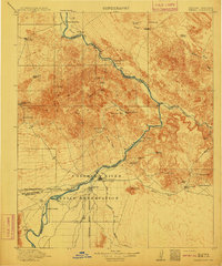 1911 Map of Parker