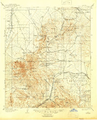 1905 Map of Patagonia, 1946 Print