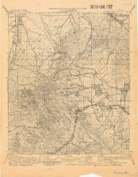 1905 Map of Patagonia, 1916 Print