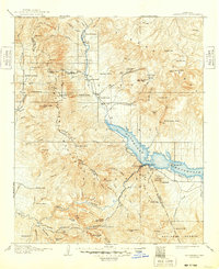 Download a high-resolution, GPS-compatible USGS topo map for Roosevelt, AZ (1948 edition)
