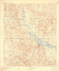 Download a high-resolution, GPS-compatible USGS topo map for Roosevelt, AZ (1928 edition)