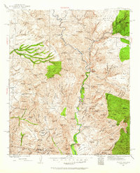 Download a high-resolution, GPS-compatible USGS topo map for Turret Peak, AZ (1962 edition)