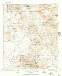 preview thumbnail of historical topo map of Winkelman, AZ in 1911