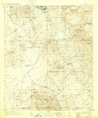 preview thumbnail of historical topo map of Winkelman, Pinal County, AZ in 1913