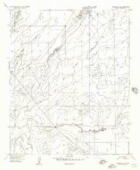 Download a high-resolution, GPS-compatible USGS topo map for Adamana 4 NW, AZ (1957 edition)