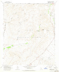 Download a high-resolution, GPS-compatible USGS topo map for Adams Mesa, AZ (1965 edition)