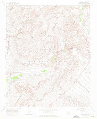 Download a high-resolution, GPS-compatible USGS topo map for Adams Mesa, AZ (1971 edition)