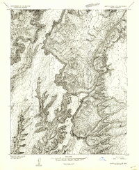 Download a high-resolution, GPS-compatible USGS topo map for Agathla Peak 2 SW, AZ (1954 edition)