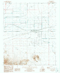 Download a high-resolution, GPS-compatible USGS topo map for Aguila, AZ (1990 edition)
