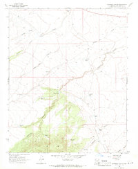 Download a high-resolution, GPS-compatible USGS topo map for Anderson Canyon, AZ (1971 edition)