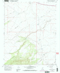 Download a high-resolution, GPS-compatible USGS topo map for Anderson Canyon, AZ (1983 edition)