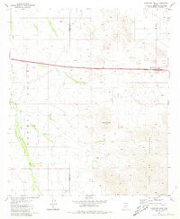 preview thumbnail of historical topo map of Pinal County, AZ in 1981