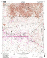 Download a high-resolution, GPS-compatible USGS topo map for Apache Junction, AZ (1983 edition)