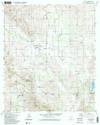 Download a high-resolution, GPS-compatible USGS topo map for Arivaca, AZ (1985 edition)