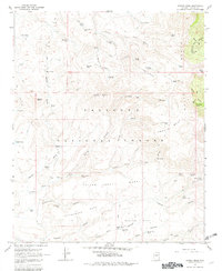 Download a high-resolution, GPS-compatible USGS topo map for Arnold Mesa, AZ (1982 edition)