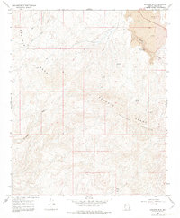 Download a high-resolution, GPS-compatible USGS topo map for Arrastra Mtn, AZ (1982 edition)