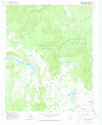 preview thumbnail of historical topo map of Coconino County, AZ in 1962