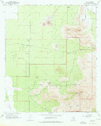 Download a high-resolution, GPS-compatible USGS topo map for Avra, AZ (1976 edition)