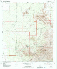 Download a high-resolution, GPS-compatible USGS topo map for Avra, AZ (1993 edition)