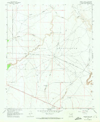 Download a high-resolution, GPS-compatible USGS topo map for Babbitt Wash, AZ (1971 edition)