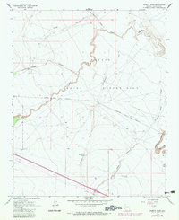 Download a high-resolution, GPS-compatible USGS topo map for Babbitt Wash, AZ (1983 edition)