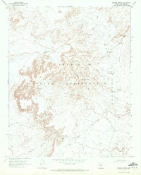 Download a high-resolution, GPS-compatible USGS topo map for Badger Spring, AZ (1972 edition)
