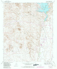 Download a high-resolution, GPS-compatible USGS topo map for Baldy Mtn, AZ (1982 edition)