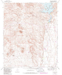 Download a high-resolution, GPS-compatible USGS topo map for Baldy Mtn, AZ (1986 edition)