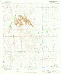 Download a high-resolution, GPS-compatible USGS topo map for Baragan Mtn, AZ (1966 edition)