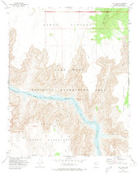 Download a high-resolution, GPS-compatible USGS topo map for Bat Cave, AZ (1973 edition)
