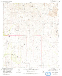 Download a high-resolution, GPS-compatible USGS topo map for Batamote Hills, AZ (1992 edition)