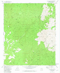 Download a high-resolution, GPS-compatible USGS topo map for Battleship Butte, AZ (1982 edition)