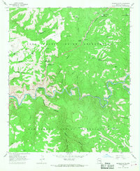 Download a high-resolution, GPS-compatible USGS topo map for Beckers Butte, AZ (1968 edition)