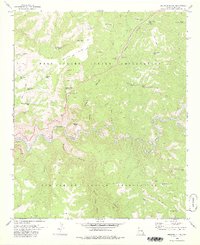 Download a high-resolution, GPS-compatible USGS topo map for Beckers Butte, AZ (1978 edition)