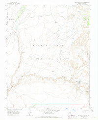 Download a high-resolution, GPS-compatible USGS topo map for Begashibito Canyon, AZ (1969 edition)