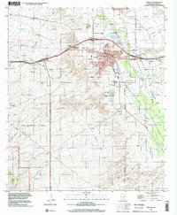 Download a high-resolution, GPS-compatible USGS topo map for Benson, AZ (2002 edition)