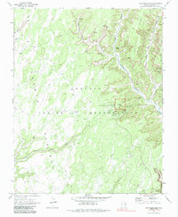 Download a high-resolution, GPS-compatible USGS topo map for Betatakin Ruin, AZ (1985 edition)