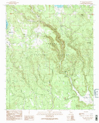Download a high-resolution, GPS-compatible USGS topo map for Big Lake South, AZ (1991 edition)