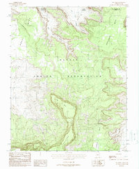 Download a high-resolution, GPS-compatible USGS topo map for Big Point, AZ (1988 edition)