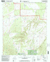 Download a high-resolution, GPS-compatible USGS topo map for Big Pug Tank, AZ (2000 edition)