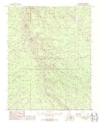 Download a high-resolution, GPS-compatible USGS topo map for Big Springs, AZ (1988 edition)