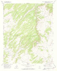 Download a high-resolution, GPS-compatible USGS topo map for Big Willow Spring Canyon, AZ (1977 edition)