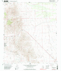 Download a high-resolution, GPS-compatible USGS topo map for Bisbee NE, AZ (1985 edition)