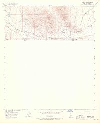 Download a high-resolution, GPS-compatible USGS topo map for Bisbee SE, AZ (1968 edition)