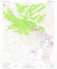 Download a high-resolution, GPS-compatible USGS topo map for Bisbee, AZ (1978 edition)