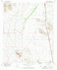 Download a high-resolution, GPS-compatible USGS topo map for Biscuit Flat, AZ (1966 edition)