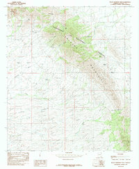 Download a high-resolution, GPS-compatible USGS topo map for Black Diamond Peak, AZ (1985 edition)