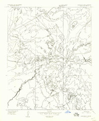 Download a high-resolution, GPS-compatible USGS topo map for Black Falls 4 SE, AZ (1957 edition)