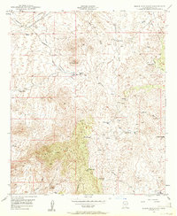 Download a high-resolution, GPS-compatible USGS topo map for Black Mountain, AZ (1961 edition)