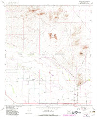 Download a high-resolution, GPS-compatible USGS topo map for Blackwater, AZ (1983 edition)